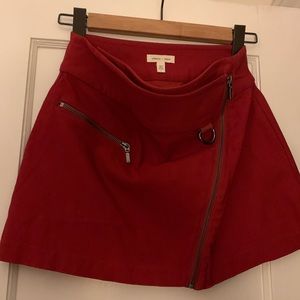 Urban outfitters silence and noise red skirt